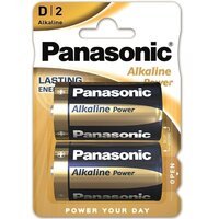 Батарейка Panasonic Alkaline Power D 2 шт (LR20REB/2BP)