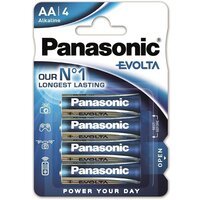 Батарейка Panasonic Evolta AA Alkaline 4 шт (LR6EGE/4BP)