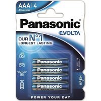 Батарейка Panasonic Evolta AAA Alkaline 4 шт (LR03EGE/4BP)