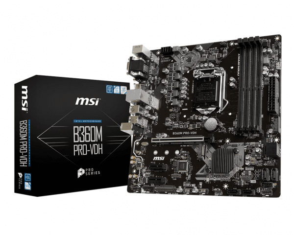 

Материнcкая плата MSI B360M PRO-VDH