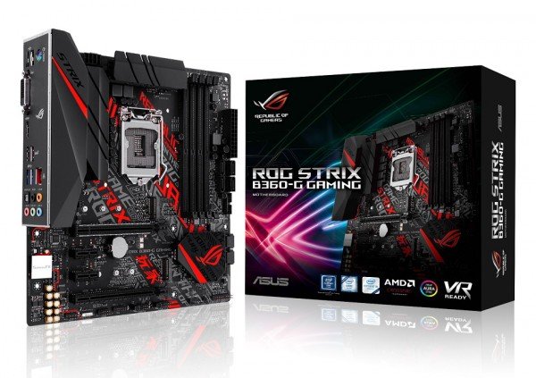 

Материнcкая плата ASUS STRIX B360-G GAMING