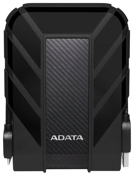 Акция на Жесткий диск ADATA 2TB  2.5" USB 3.1 HD710P Durable Black (AHD710P-2TU31-CBK) от MOYO