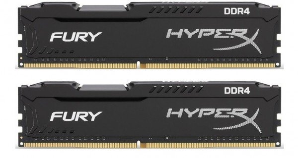 

Память для ПК Kingston DDR4 3466 32GB (16GBx2) HyperX Fury (HX434C19FBK2/32)