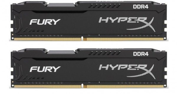 

Память для ПК Kingston DDR4 2933 16GB (8GBx2) HyperX Fury (HX429C17FB2K2/16)