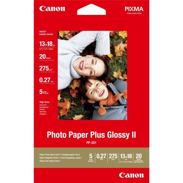 

Фотобумага CANON 5"х 7" High Gloss PP-201, 20л. (2311B018)