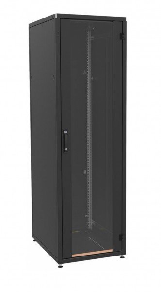 

Шкаф ZPAS 19" 33U 600x600, стекл.дверь WZ-IT-336060-69AA-2-161-FP, черный
