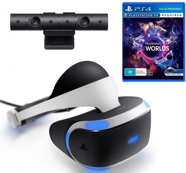 

Очки виртуальной реальности SONY PlayStation VR (Camera +VR Worlds) (9782216)
