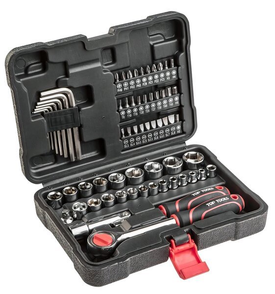  Набір ключів торцевих Top Tools 3/8, 63 од. (38D515) 