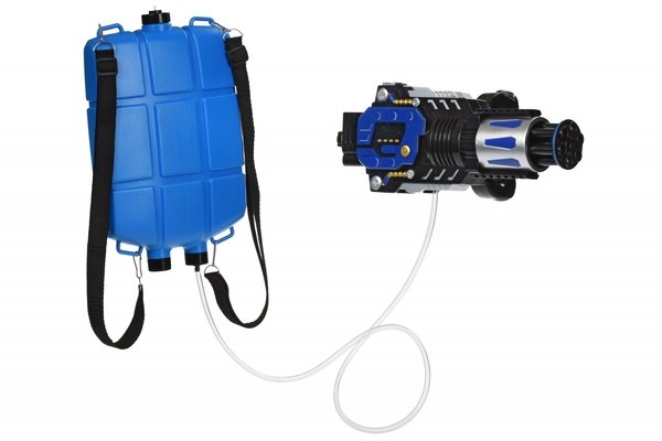 Акція на Игрушечное оружие Same Toy Водный электрический бластер с рюкзаком (777-C2Ut) від MOYO
