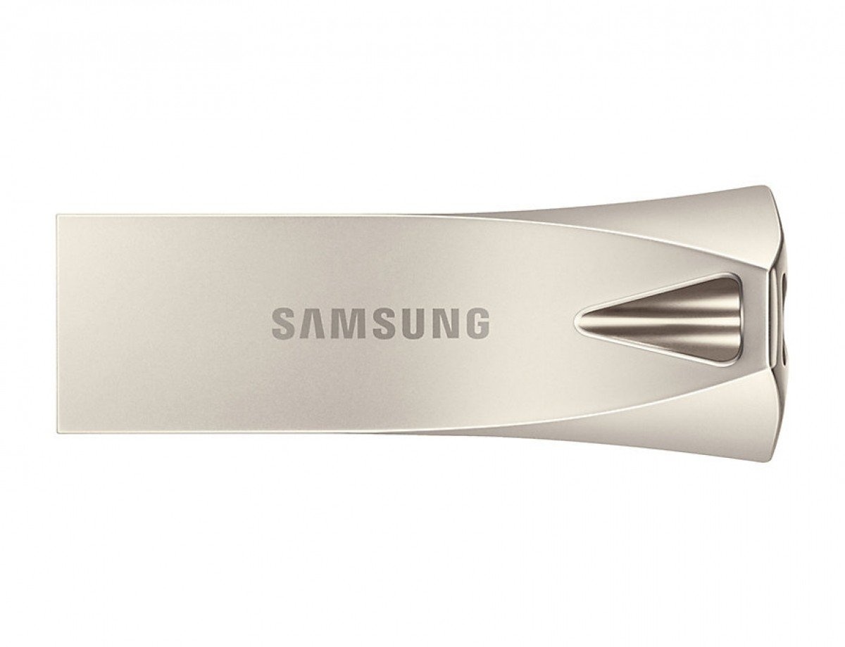 Накопитель USB 3.1 SAMSUNG BAR 64GB Champagne Silver (MUF-64BE3/APC) фото 