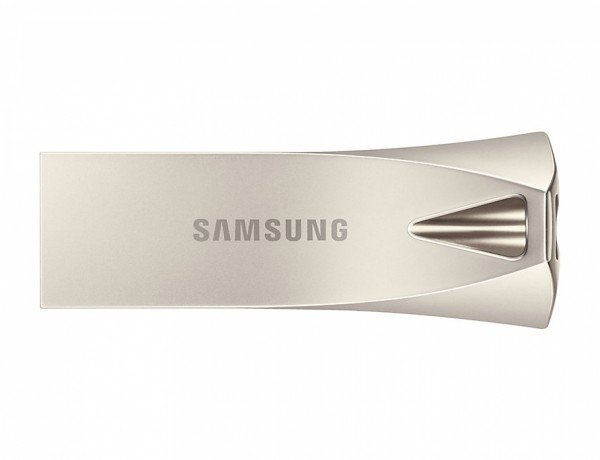 Акція на Накопитель USB 3.1 SAMSUNG BAR 64GB Champagne Silver (MUF-64BE3/APC) від MOYO