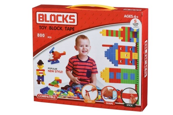 

Конструктор Same Toy Block Tape 800 ед (808Ut)