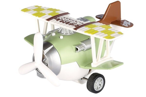 Акція на Самолет металический инерционный Same Toy Aircraft зеленый (SY8016AUt-2) від MOYO