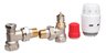 Комплект радиаторных терморегуляторов Danfoss RAS-C2 + RA-N + RLV-S 1/2", угловой (013G2219) фото