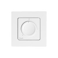 Терморегулятор механічний Danfoss Icon Display 230V, 80х80мм, In-Wall, білий (088U1000)