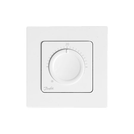 

Терморегулятор механический Danfoss Icon Display 230V, 80х80мм, In-Wall, белый (088U1000)