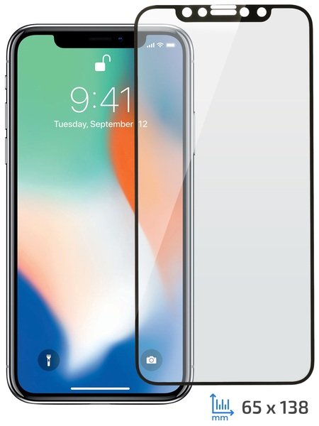

Стекло 2E iPhone X 2.5D black color border