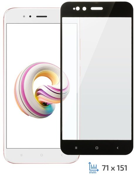 

Стекло 2E для Xiaomi Mi A1 2.5D Black Border