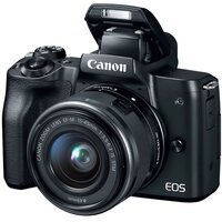 Фотоапарат CANON EOS M50 + 15-45mm IS STM Black (2680C060) 