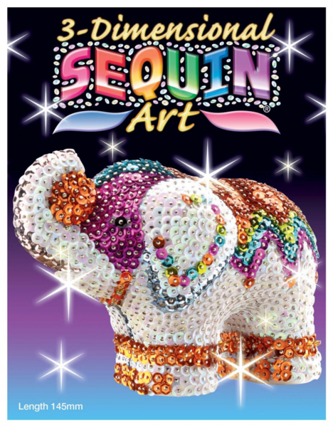 

Набор для творчества Sequin Art 3D Elephant (SA1121)