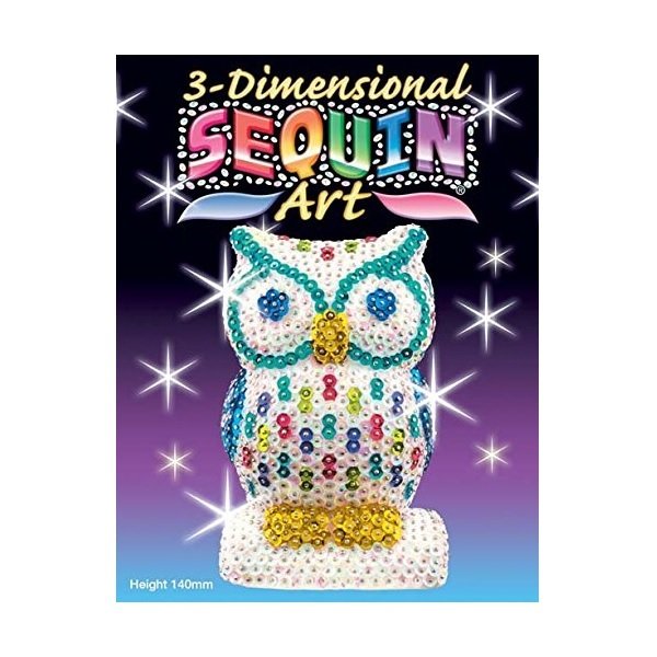 

Набор для творчества Sequin Art 3D New Owl (SA1409)