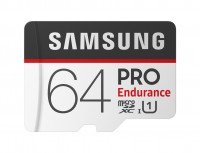 Карта памяти Samsung microSDXC 64GB Class 10 PRO Endurance + SD-адаптер