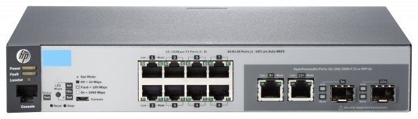 

Коммутатор HP 2530-8-PoE+ 8x10/100 + 2xGE-T/SFP, L2, LT Warranty (J9783A)