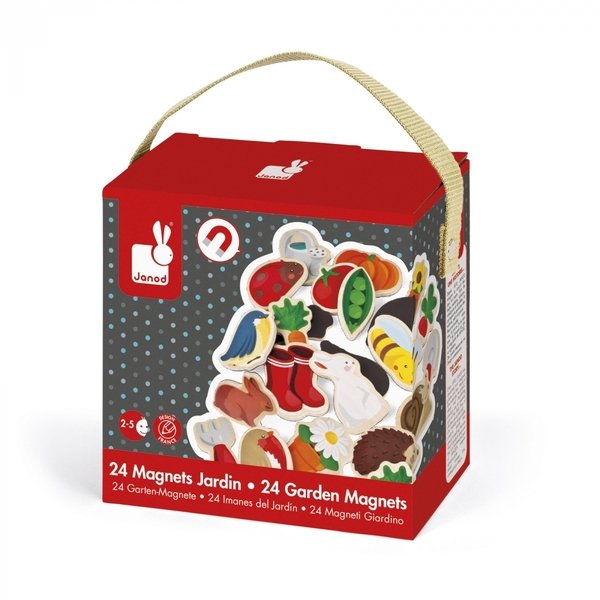 

Игровые фигурки на магнитах Janod Сад 24 эл. (J08156)