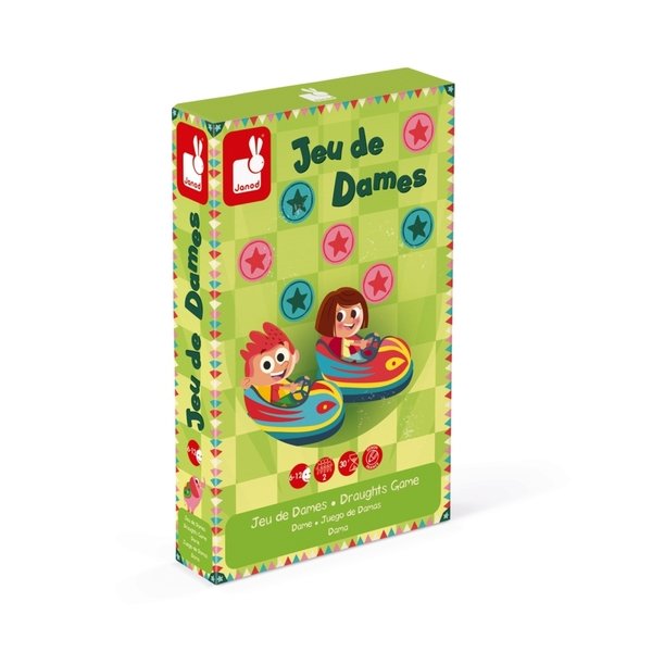 

Настольная игра Janod Шашки (J02746)