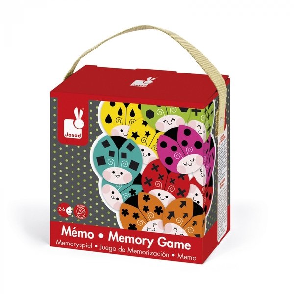 

Настольная игра мемо Janod Божьи коровки (J08241)