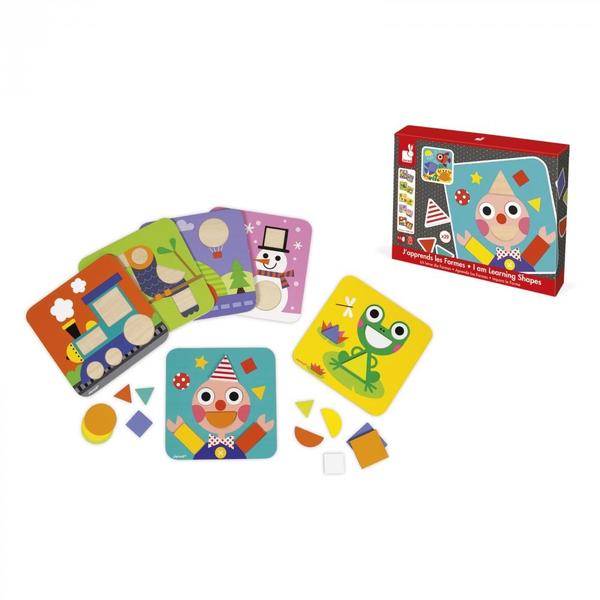 

Развивающая игра Janod Я изучаю фигуры (J08028)