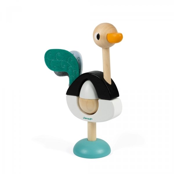 

Пирамидка Janod Страус (J08244)