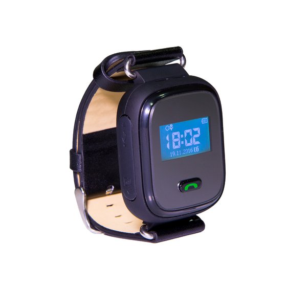

Детские часы-телефон с GPS трекером GOGPS ME K10 черный (K10BK)