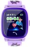 Детские часы-телефон с GPS трекером GOGPS ME K25 пурпурный (K25PR) фото