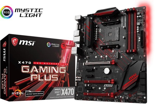 

Материнcкая плата MSI X470 GAMING PLUS (X470_GAMING_PLUS)