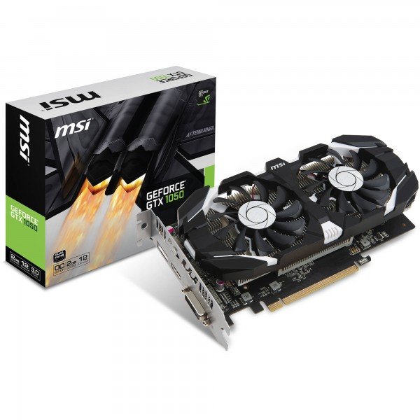 

Видеокарта MSI GeForce GTX1050 2GB DDR5 OC V1 (GF_GTX_1050_2GT_OCV1)