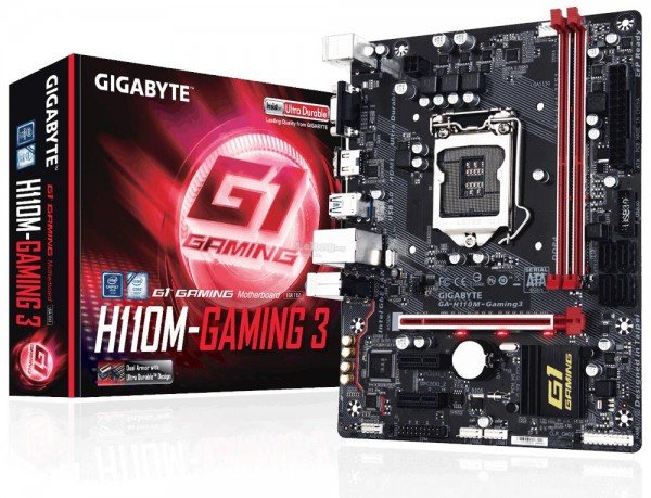 

Материнская плата GIGABYTE GA-H110M-GAMING 3