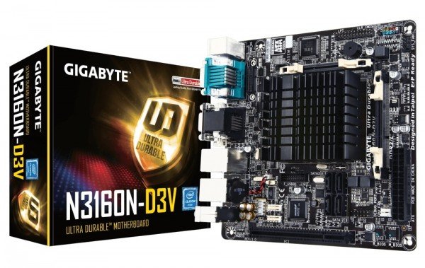 

Материнская плата GIGABYTE GA-N3160N-D3V