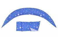  Подушка для вагітних Nuvita 10 в 1 DreamWizard Синя NV7100Blue (NV7100BLUE) 