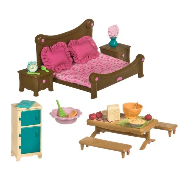 Игровой набор Lil Woodzeez Спальня и столовая (6127Z) фото 