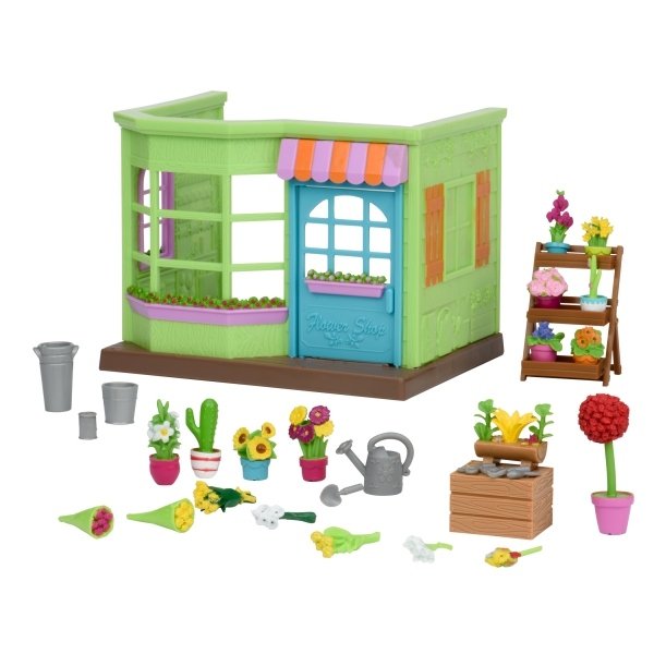 

Игровой набор Lil Woodzeez Цветочный магазин, маленький (6164Z)