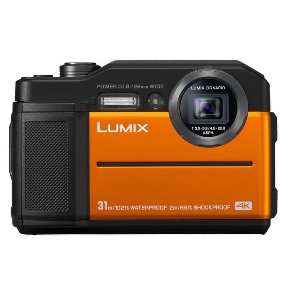 Акція на Фотоаппарат PANASONIC LUMIX DC-FT7 Orange (DC-FT7EE-D) від MOYO
