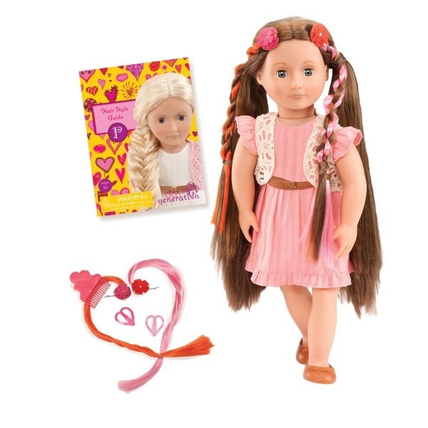 Акція на Кукла Our Generation Паркер с растущими волосами и аксессуарами 46 см (BD37017Z) від MOYO