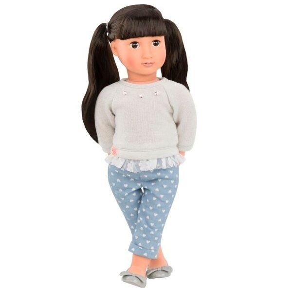 Акція на Кукла Our Generation Мэй Ли в модных джинсах 46 см (BD31074Z) від MOYO