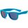 Детские солнцезащитные очки Koolsun Wawe неоново-голубые (Размер 1+) (KS-WANB001)