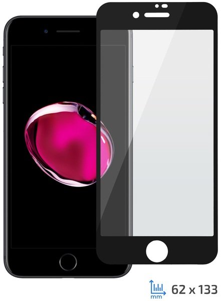 

Стекло 2E iPhone 7/8 2.5D black color border/Full glue