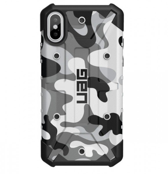

Чехол UAG iPhone X Pathfinder Camo Gray/White