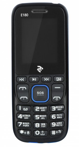 

Мобильный телефон 2E E180 DS Black-Blue