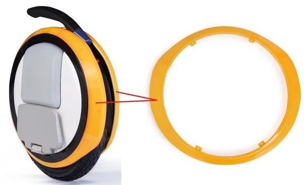 

Декоративная прозрачная накладка для моноколес Ninebot by Segway ONE E + Orange (10.01.2014.04)