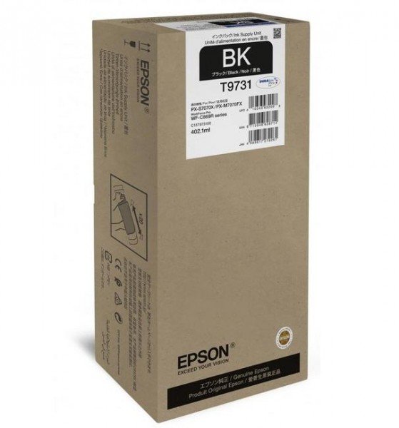 

Картридж струйный EPSON WF-C869R black XL, 22500 стр (C13T973100)